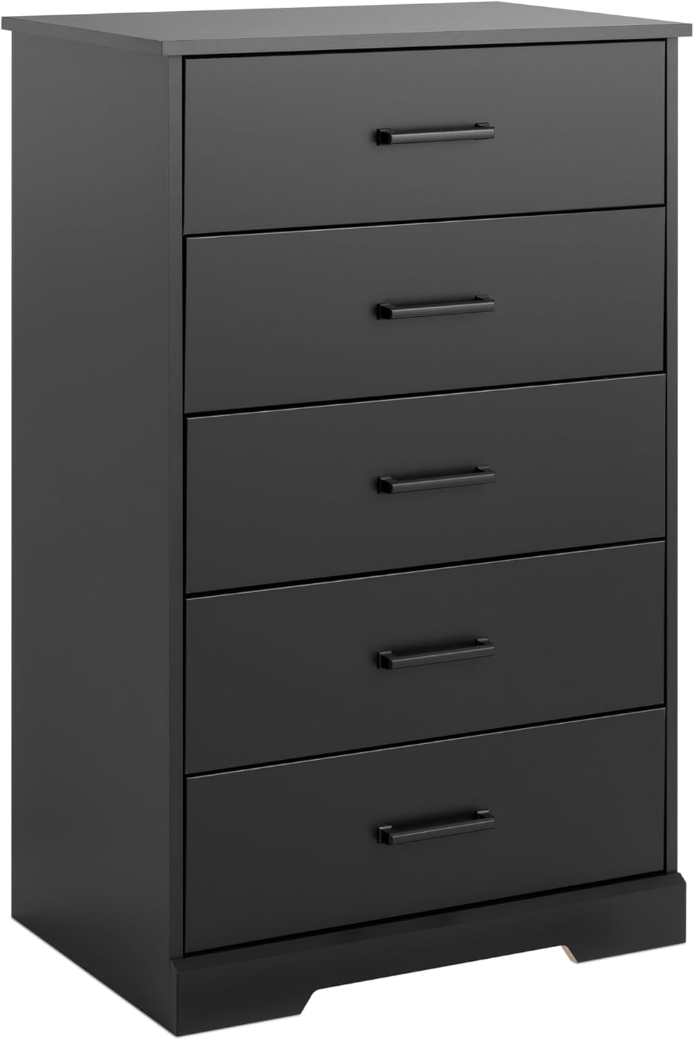 Prepac Rustic Ridge Dresser, 5-Drawer, Black - Image 7