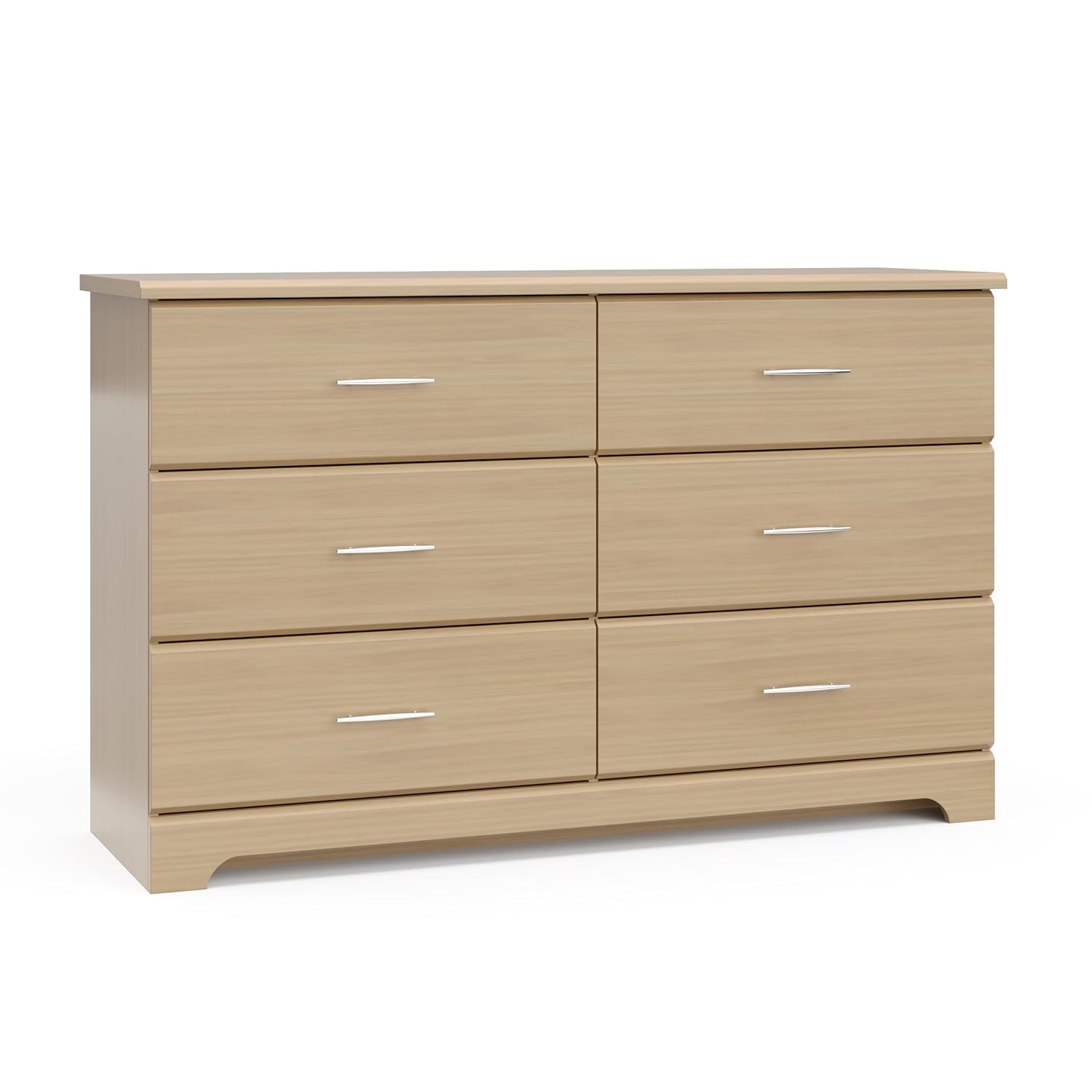 Storkcraft Brookside Dresser, 6-Drawer, Gray - Image 11