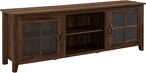Walker Edison TV Stand, 70", Dark Walnut - Image 3