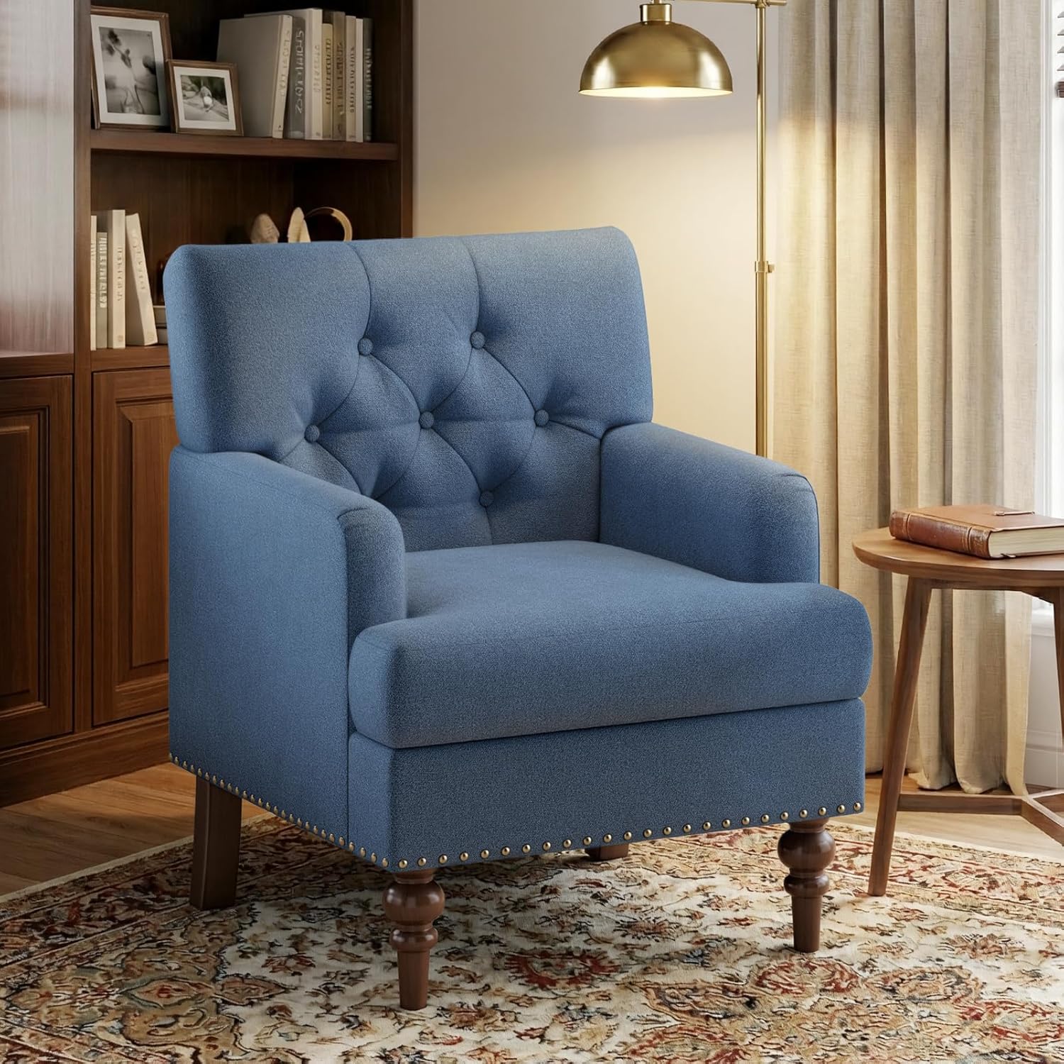 MALOL Accent Chairs, 2-Pack, Brown - Image 5